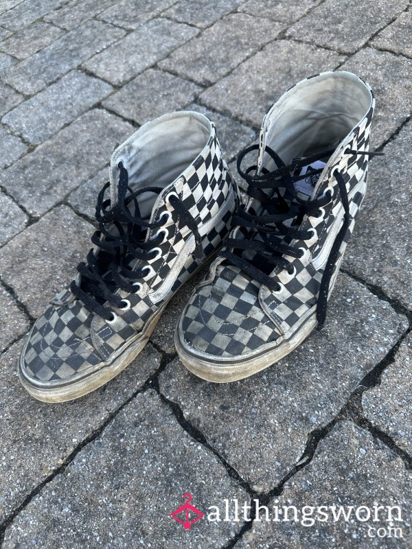 Vans Checkered High Tops