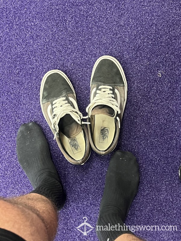 Vans Gym Shoes - Extremely Worn