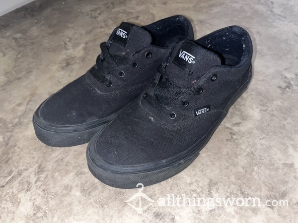 VANS Lo Pro All Black Canvas Lace Up