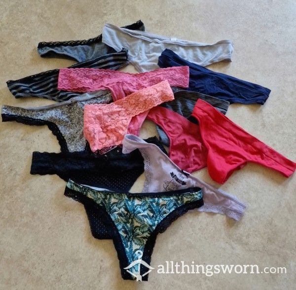 Variety Of Thongs