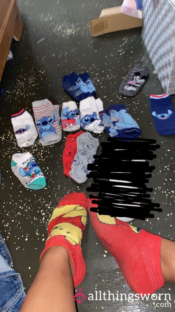 ❗️REDUCED❗️Various Character Printed Ankle Socks