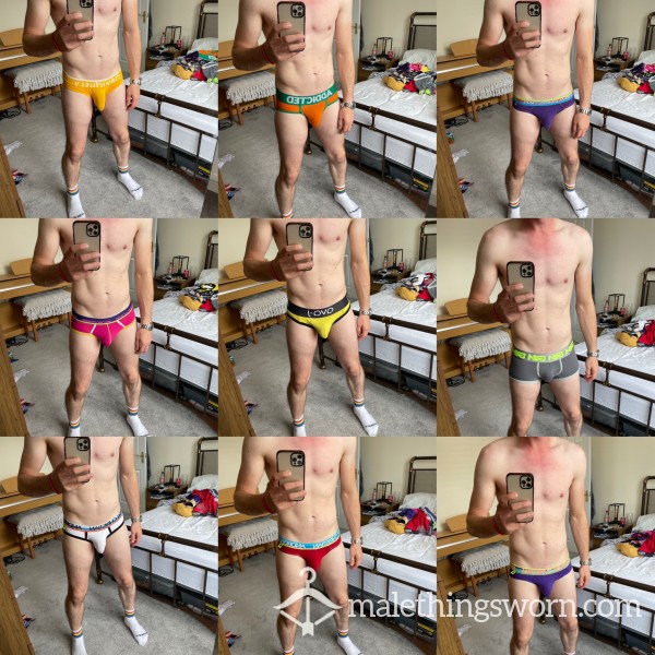 Various Underwear. Small And Medium. Sold Individually