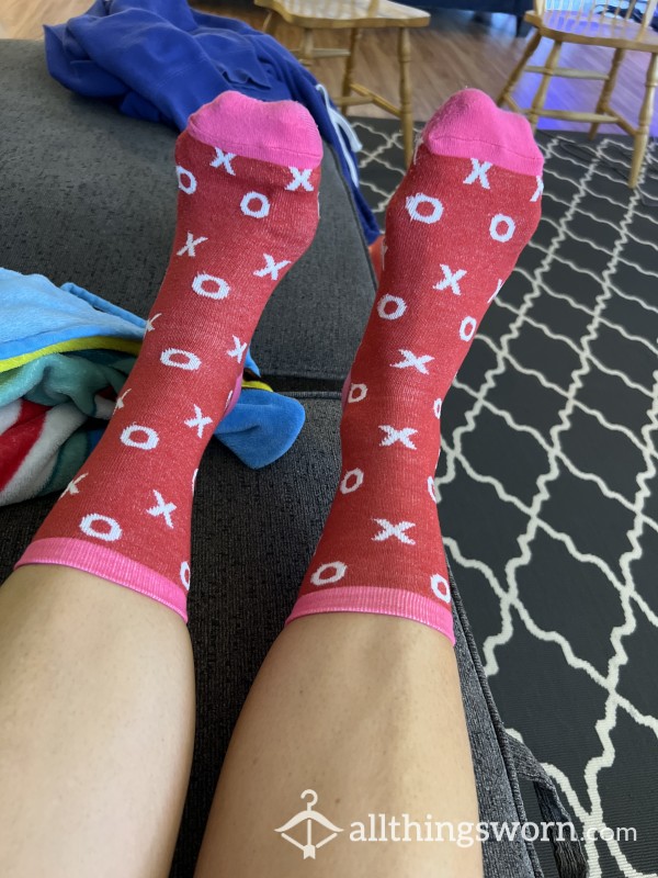 Vday Long Socks ❤️🩷🧦