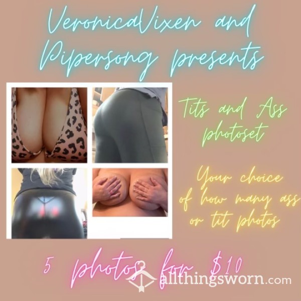 VeronicaVixen And Pipersong Presents Tits And A** Photosets