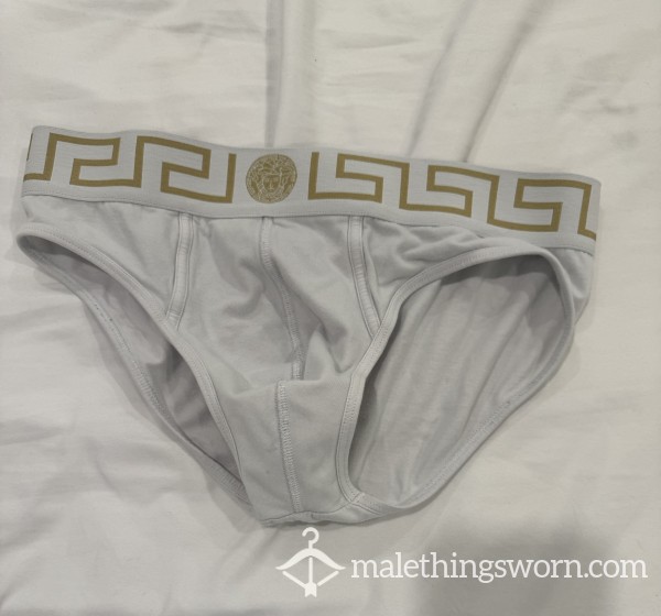 Versace White Briefs