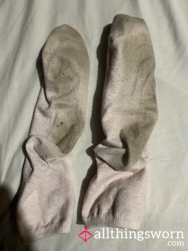 Very Dirty Pink Socks