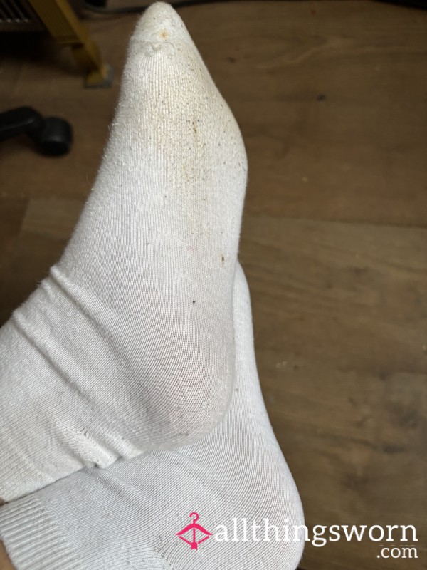 Very Dirty White Socks