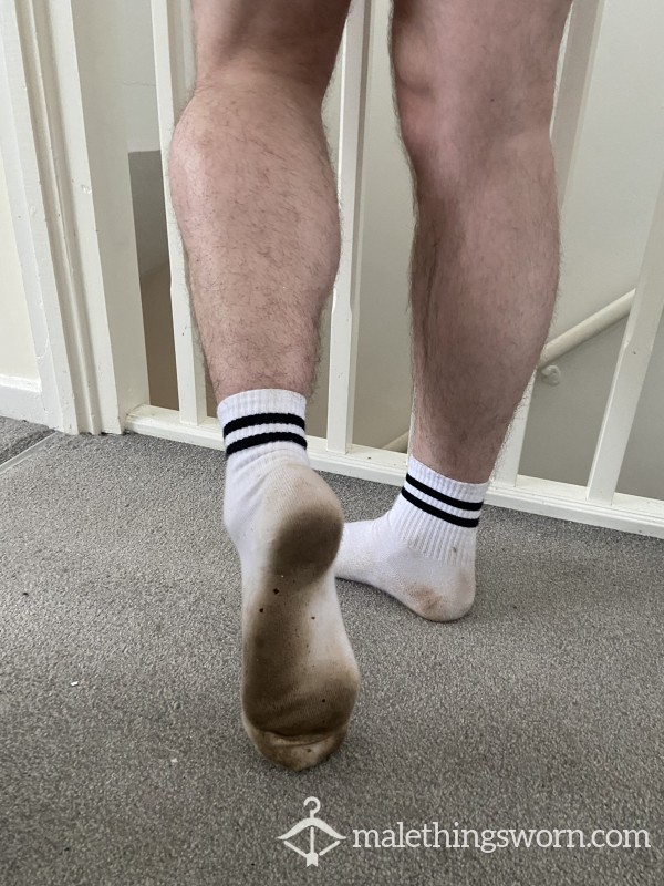 Very Dirty White Socks