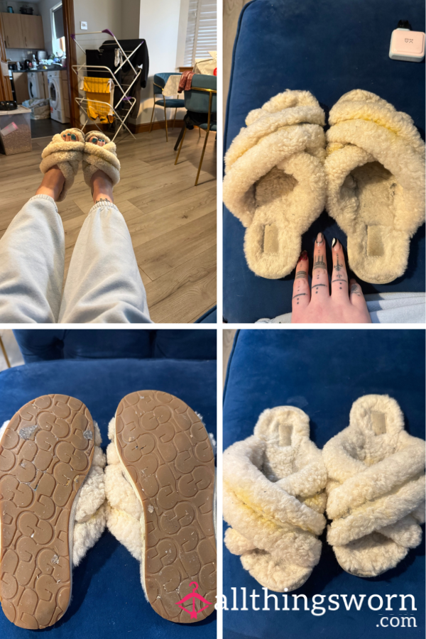 Very Filthy And Worn Ugg Slippers