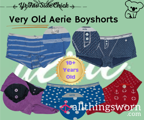 Very Old Aerie Boyshorts🕊️