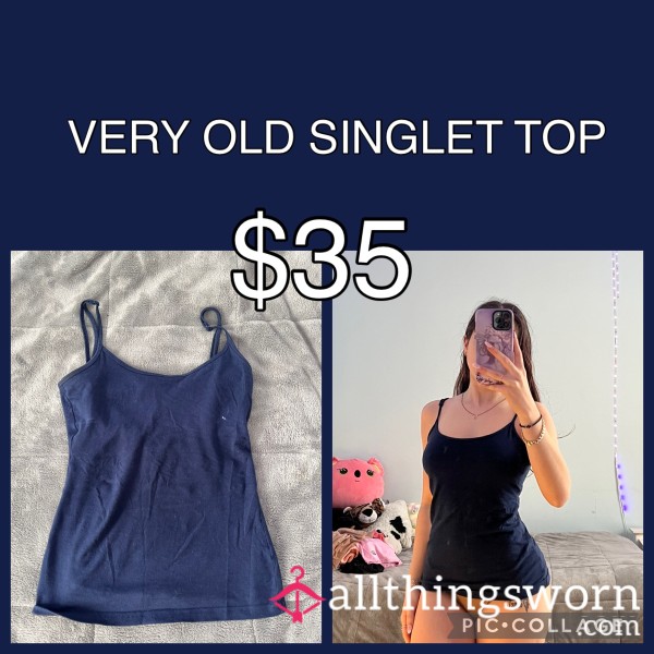 VERY OLD SINGLET TOP