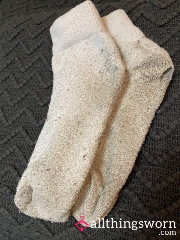 Very Smelly White Socks