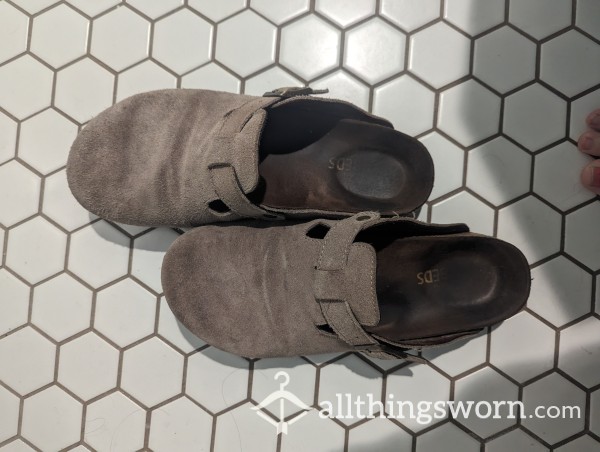 Very Used Birkenstock Bostons