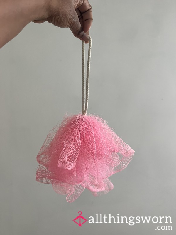 💖 Very Used Pink Loofah 💖