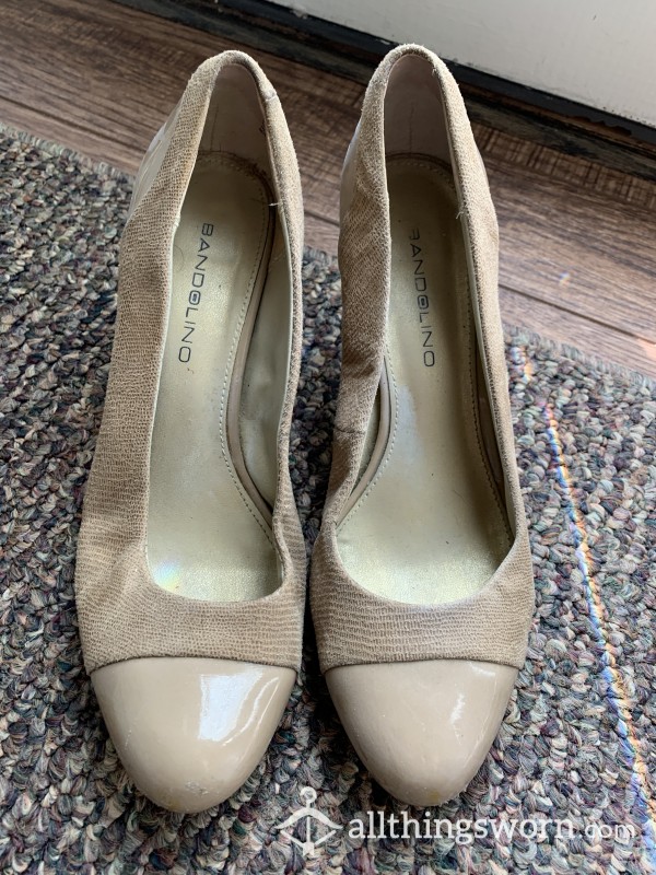 Very Used Tan Heels