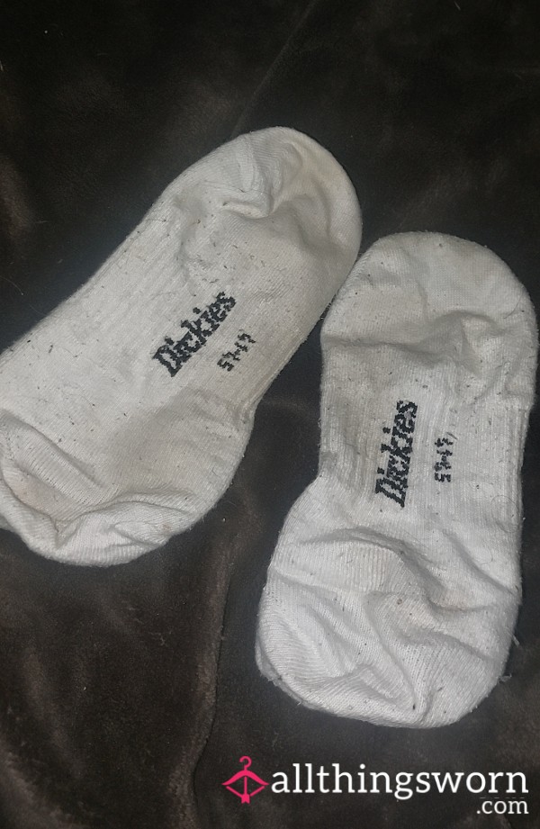 Very Used White Ankle Socks 🧦