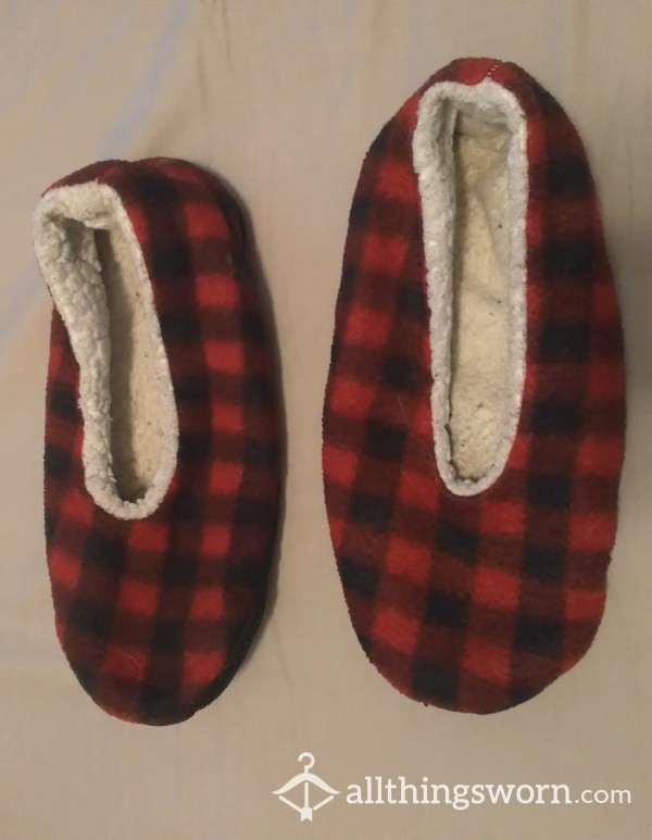 Very Very Worn Slippers