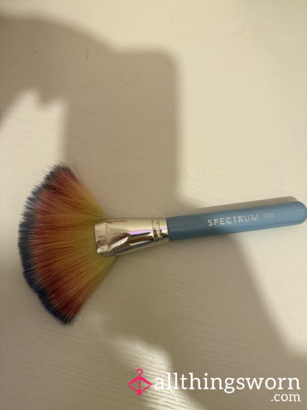 Very Well Used Dirty Makeup Brush. Spectrum Brand.