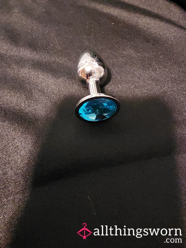 Very Well Loved Blue Diamond Bu*t Plug