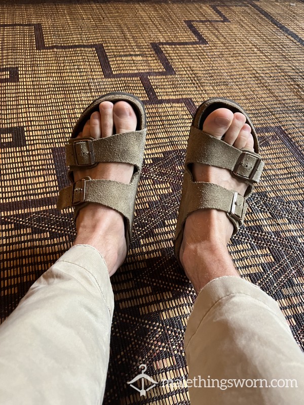 VERY Well Worn Birkenstock Sandals - Size 42 / 9