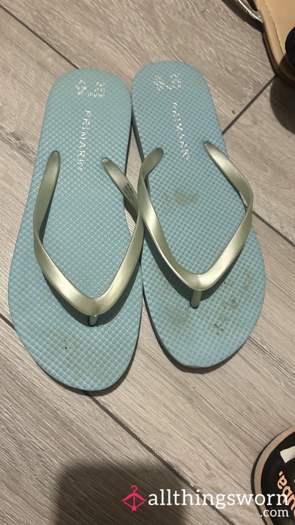 Very Well Worn Flip Flops