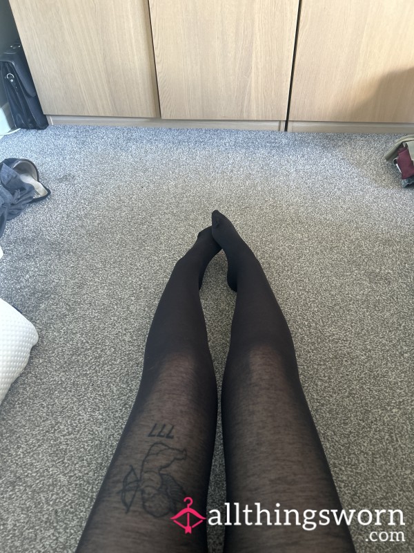 Very Well Worn Pantyhose. Any Pathetic People Interested?😏