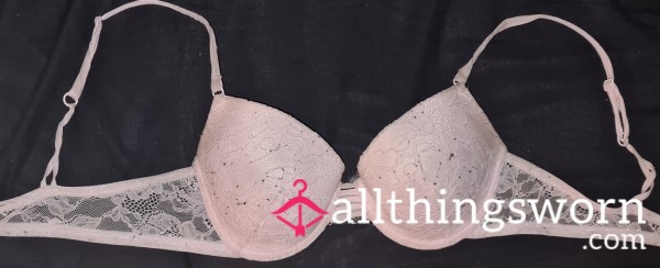 Very Well Worn Pink C-cup Bra