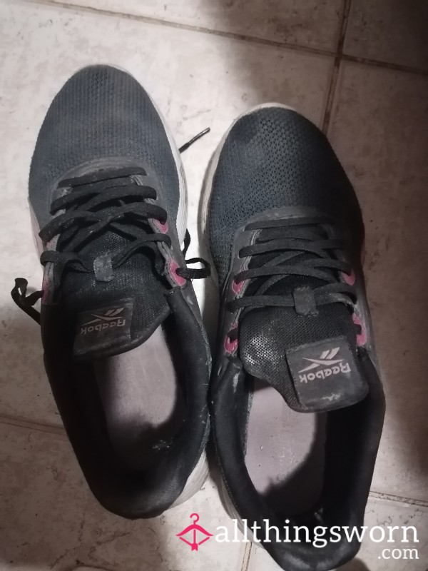 Very Well Worn Smelly Reebok Trainers