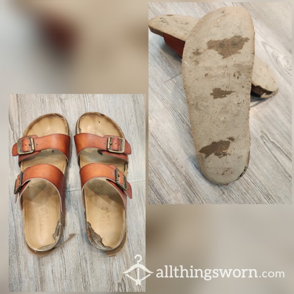 Very Well Worn Sandals