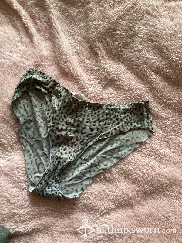 Very Well Worn Satin Panties