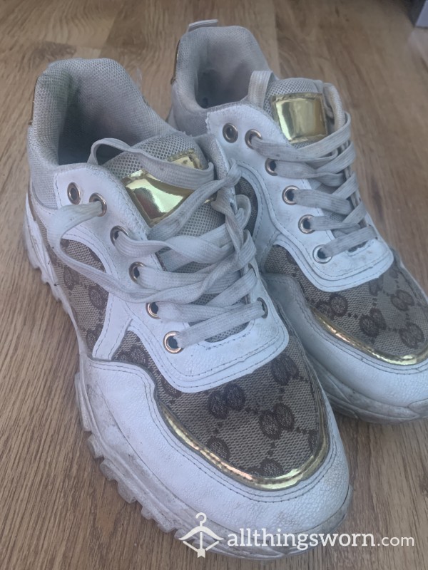 Very Well Worn Smelly Trainers