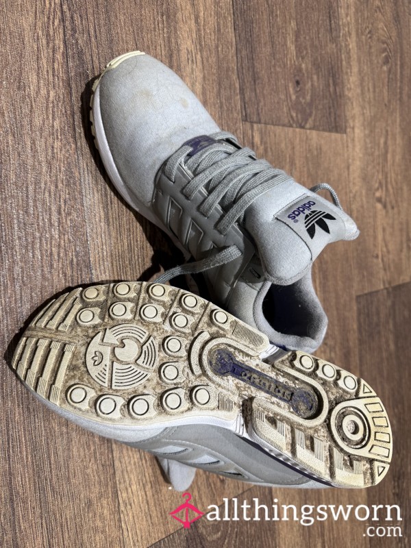 Very Well Worn Stinky Adidas Trainers