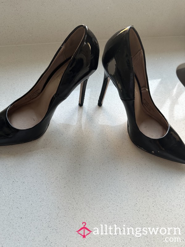 Very Worn And Scuffed Heels