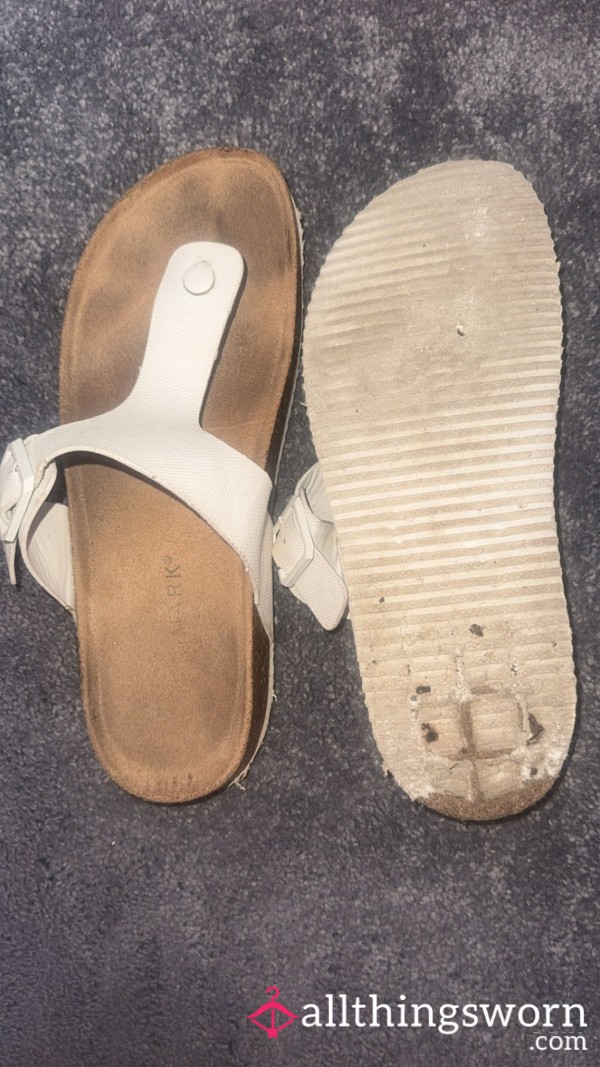 Very Worn Birkenstock Style Sandals