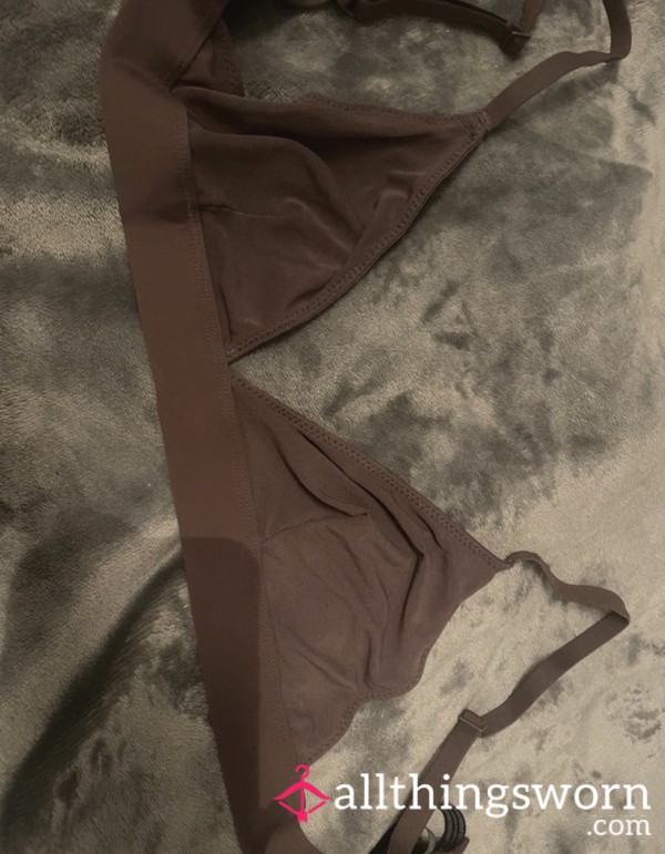 Very Worn Brown Bralette