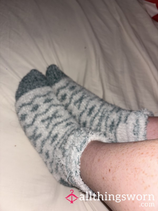 Very Worn Fluffy Socks