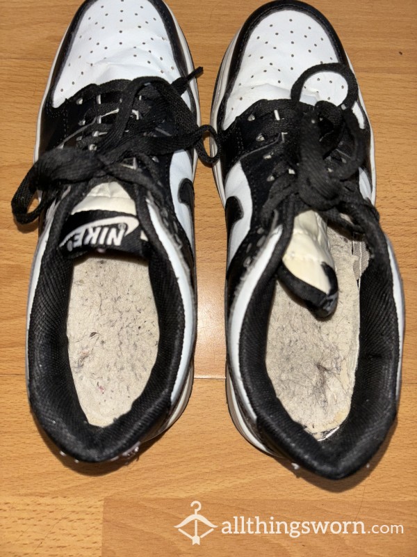 Very Worn Nike Dunks