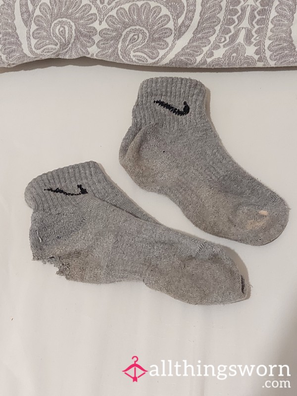 Very Worn Nike Socks