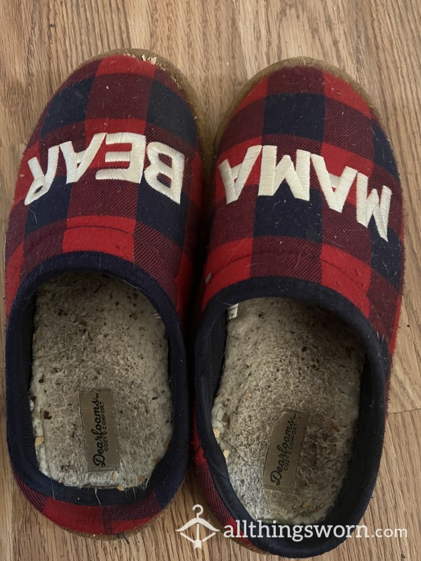 Very Worn Slippers