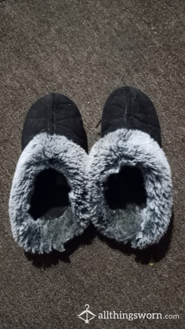 Very Worn Slippers