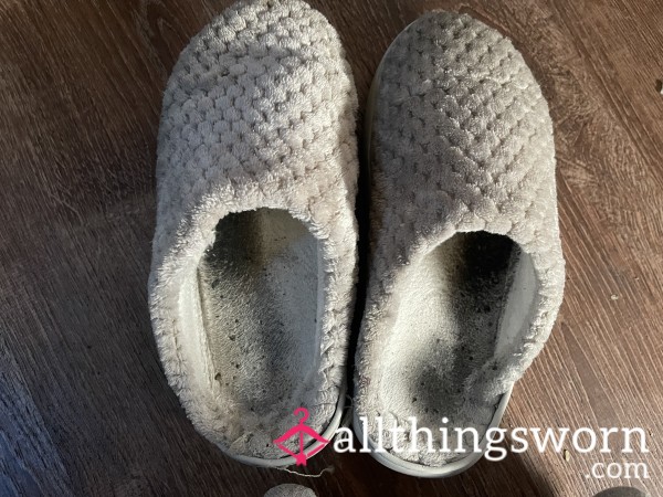 Very Worn Slippers