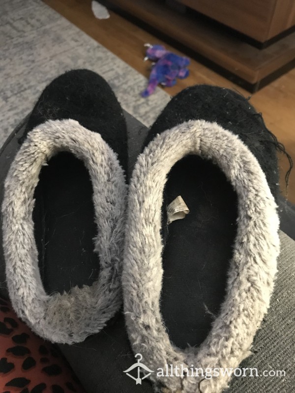 Very Worn Slippers