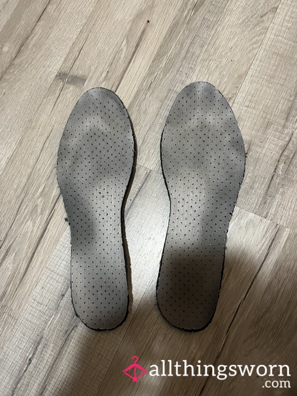 Worn Stinky Shoe Inserts (still In Use)