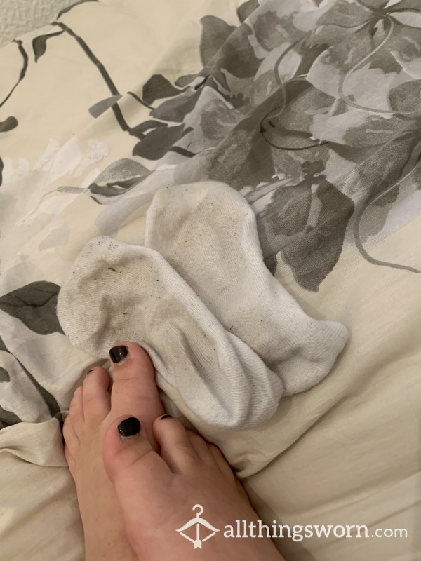 Very Worn, Very Sweaty Socks!