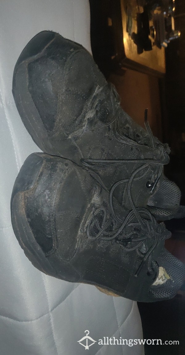 Very Worn Work Sneakers