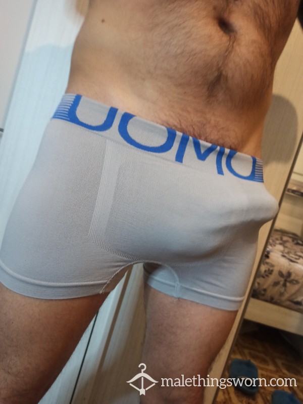 Boxer Da Uomo Grigio Chiaro Undie