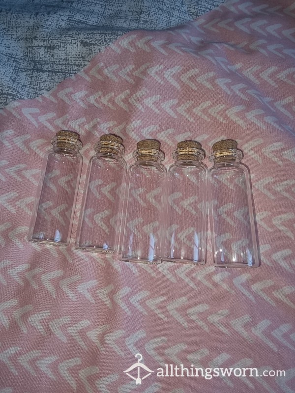 Vials To Be Filled With Anything You Desire!