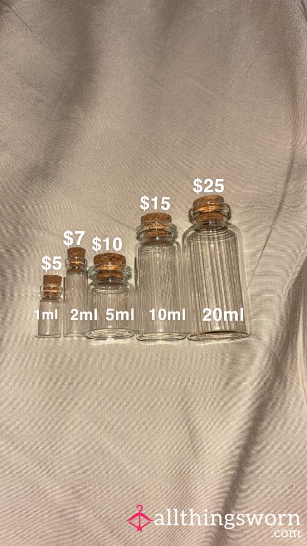 Vials $5-$25