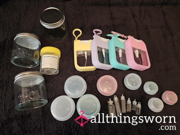 Vials And Jars - Of Whatever You Like 😘