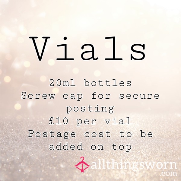 Vials - Choose Your Content 😏